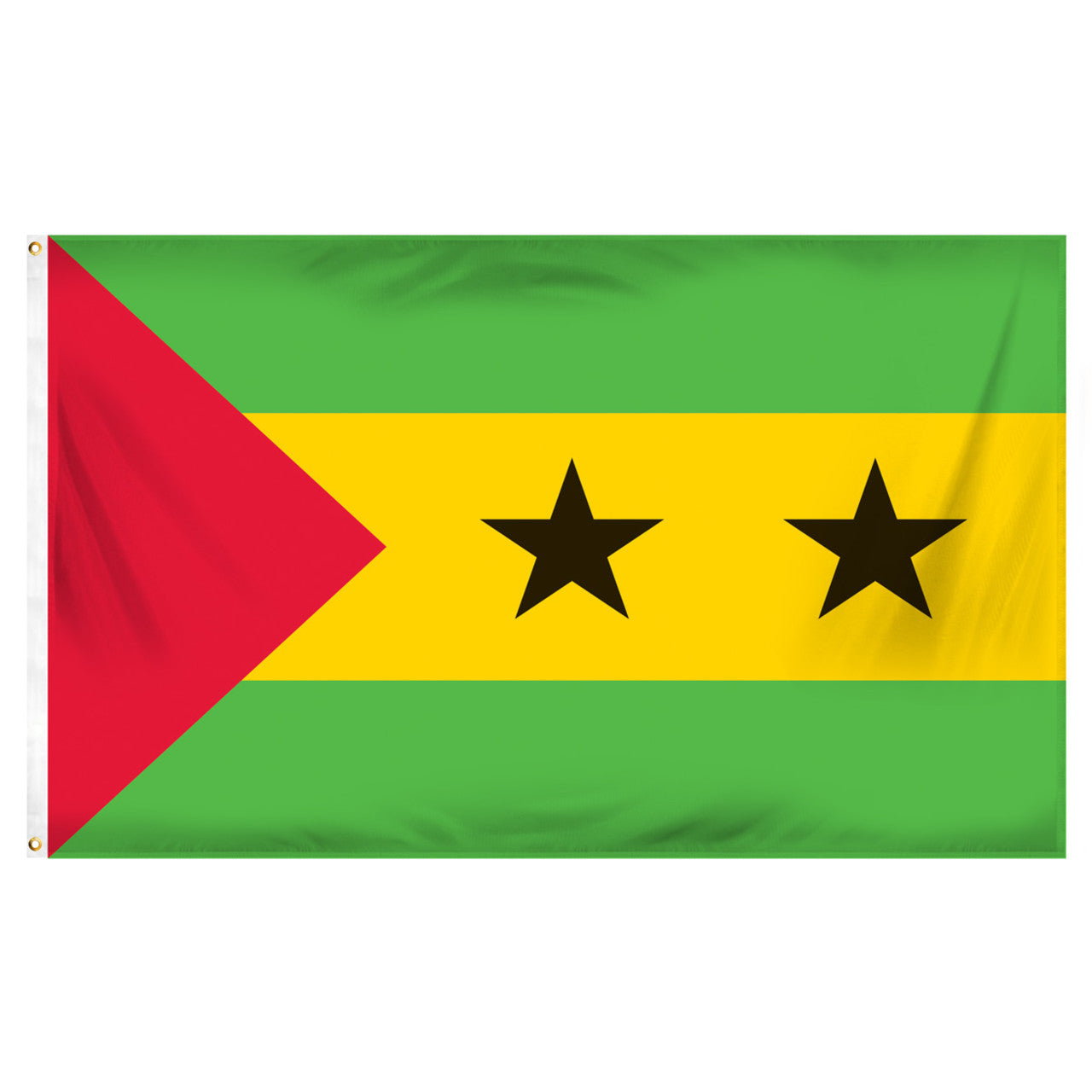 Sao Tome & Principe Flag 3ft x 5ft Printed Polyester