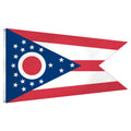 Ohio flag 3 x 5 feet Super Knit polyester