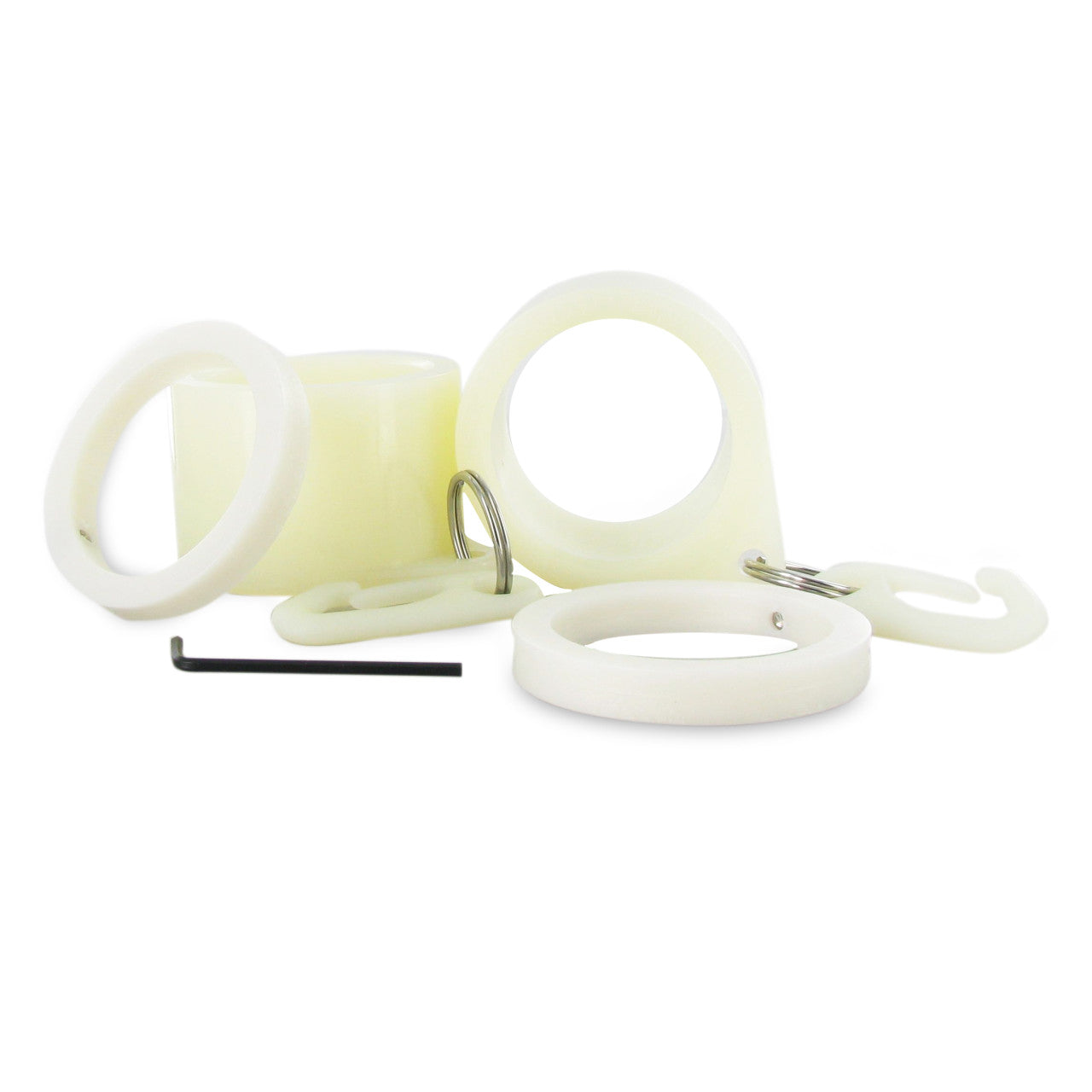 Never Furl Kit for 2in Diameter Poles - White