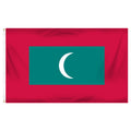 Maldives Flag 3ft x 5ft Printed Polyester