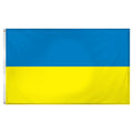 Ukraine Flag 4ft x 6ft Super Knit Polyester