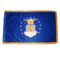 Super Tough Indoor Flagpole Kit with Nylon 3' x 5' Air Force Flag
