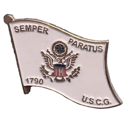 Coast Guard Lapel Pin - 1" x 7/8"