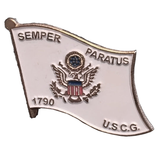 Coast Guard Lapel Pin - 1" x 7/8"