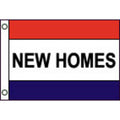 New Homes Flag - 3ft x 5ft