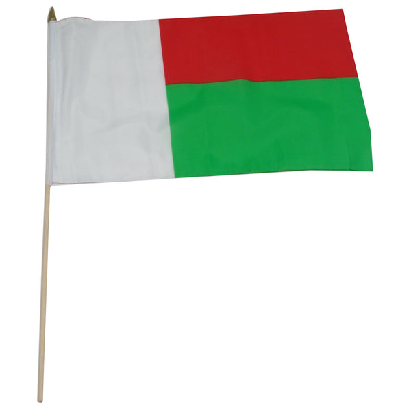 Madagascar 12in x 18in Polyester Flag – United States Flag Store