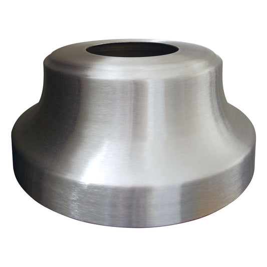 High Profile Trumpet Aluminum Flash Collar - For 2 3/8" Diameter Pole