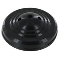 Weighted 3 Hole Flag Base for 4in x 6in Stick Flags - Black