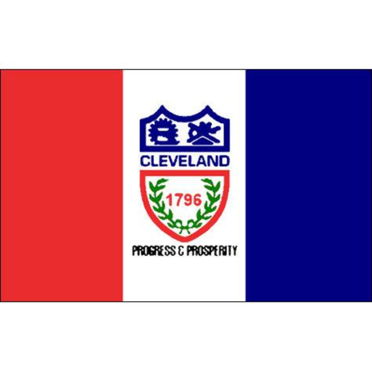 Cleveland 5' X 8' Nylon Flag