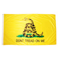 Gadsden 3ft x 5ft Super Knit Polyester Flag - Dont Tread On Me