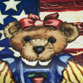 Poly Teddy Bear Banner 12 1/2in x 18in