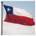Chile flag 3ft x 5ft Super Knit Polyester