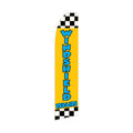 Windshield Repair Swooper Flag - 11.5ft x 2.5ft