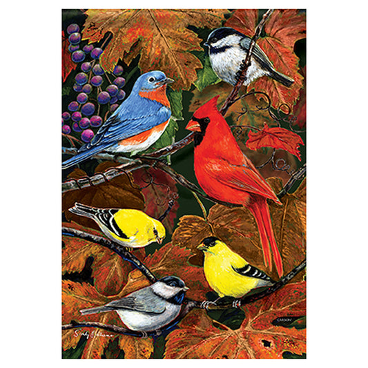 Carson Fall Garden Flag - Through The Grapevine - 12.5in x 18in