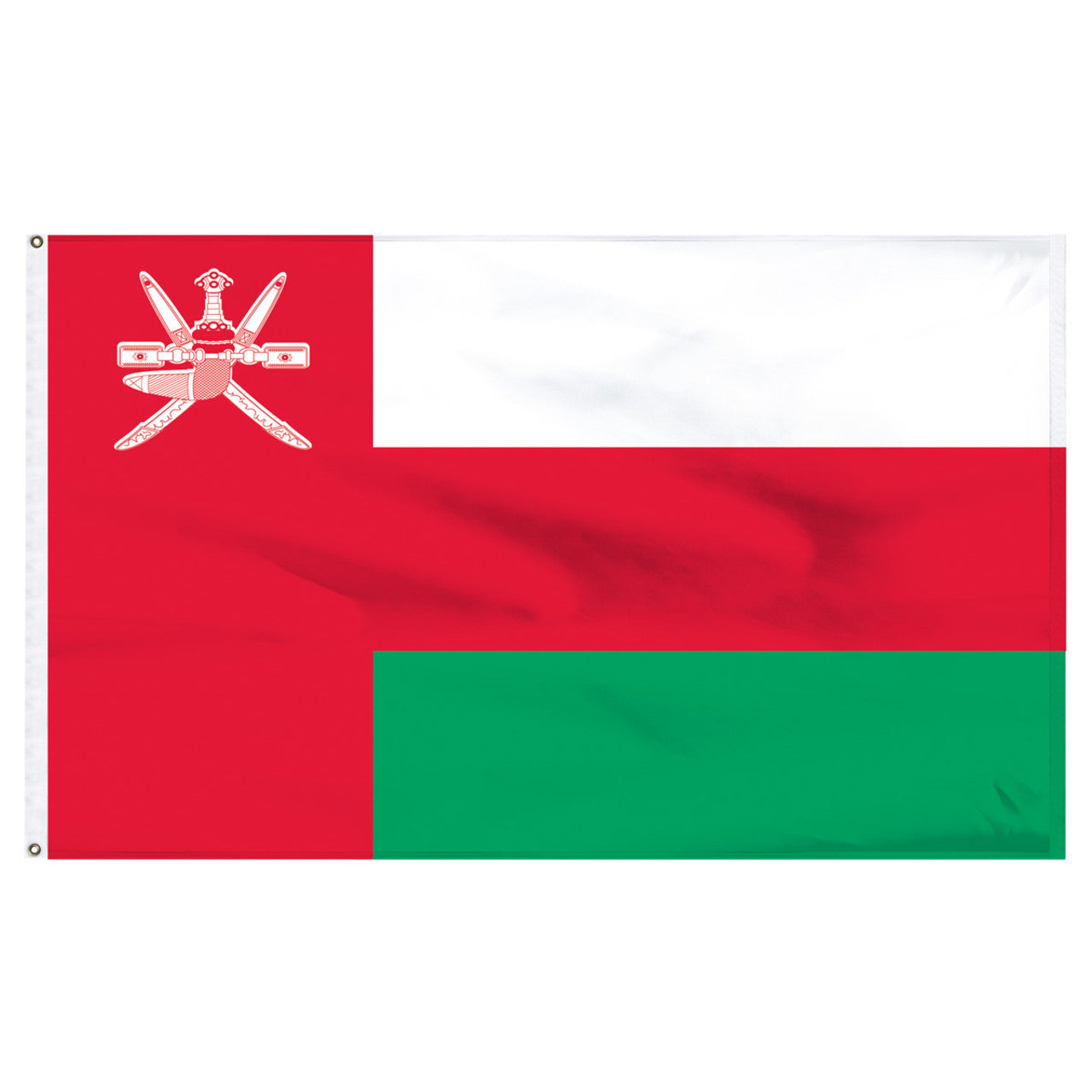 Oman 4' x 6' Nylon Flag