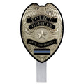 Police Grave Flag Holder