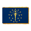 Super Tough Indiana Indoor Flag 3' x 5' Nylon