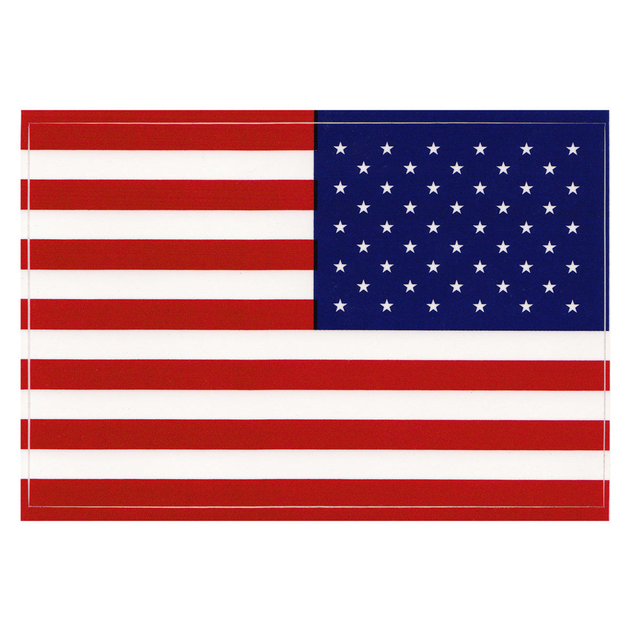 American Flag Vinyl Decal (Right Hand Version)
