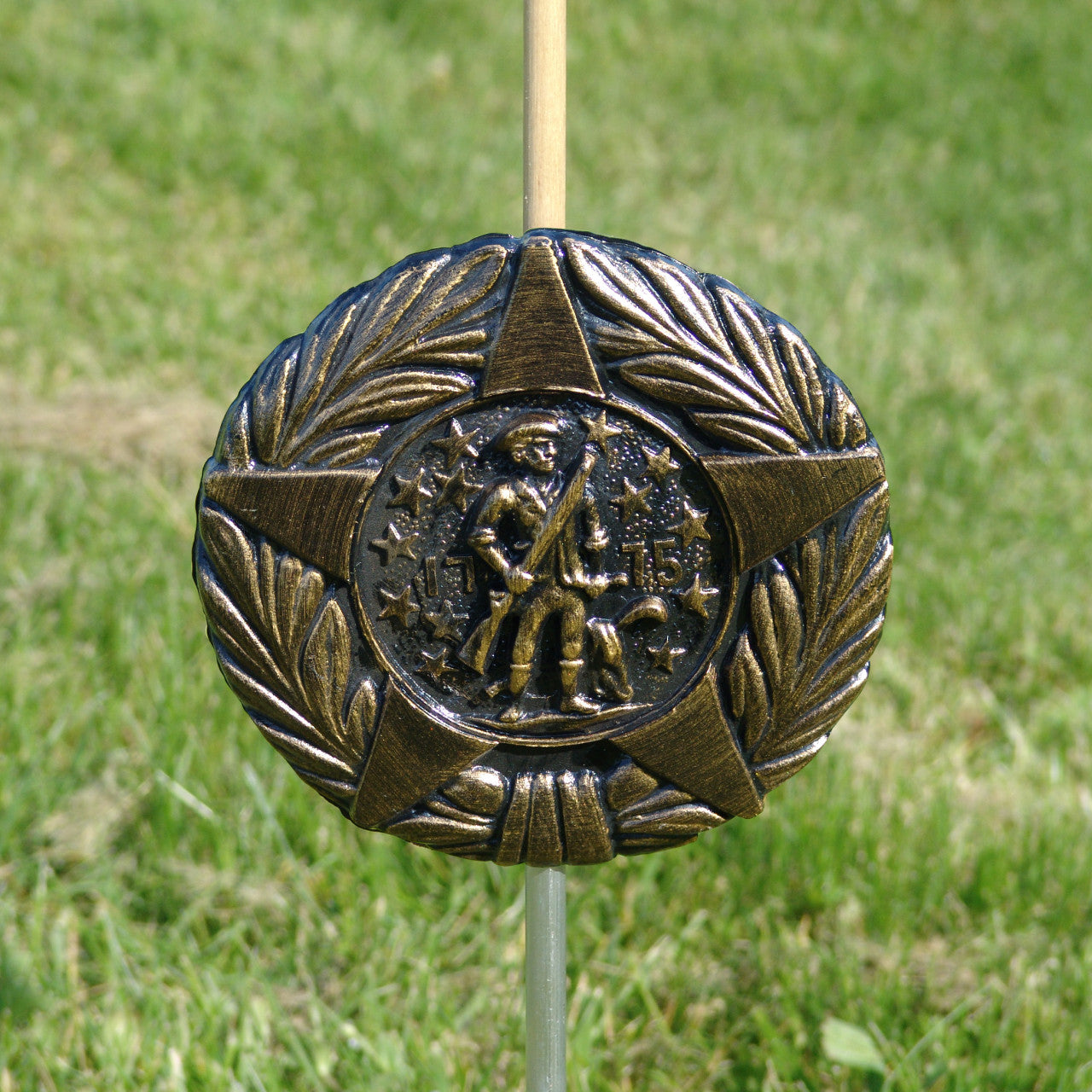 Revolutionary Minuteman Grave Marker