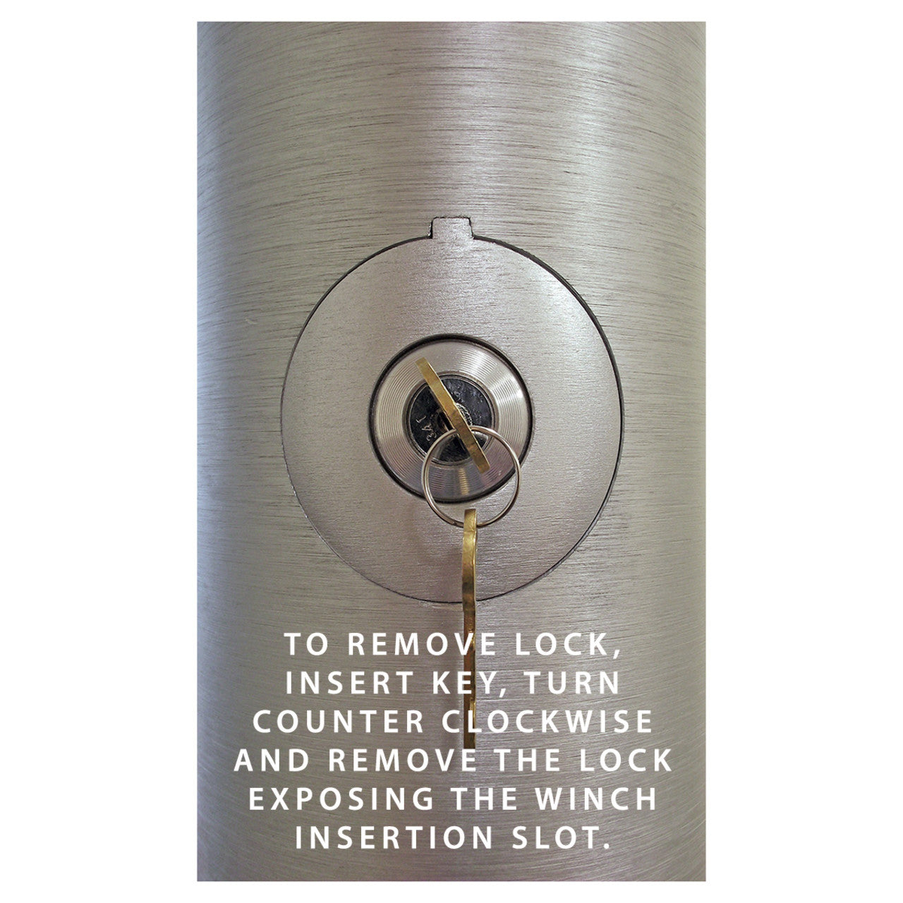 M-Winch Fits 14" Diameter Flagpole