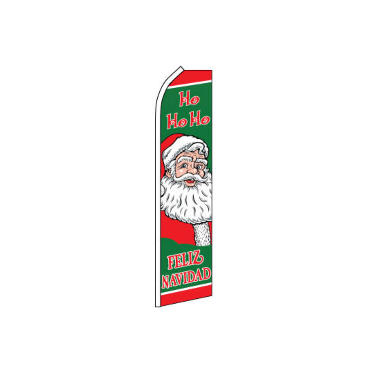 Feliz Navidad Swooper Flag