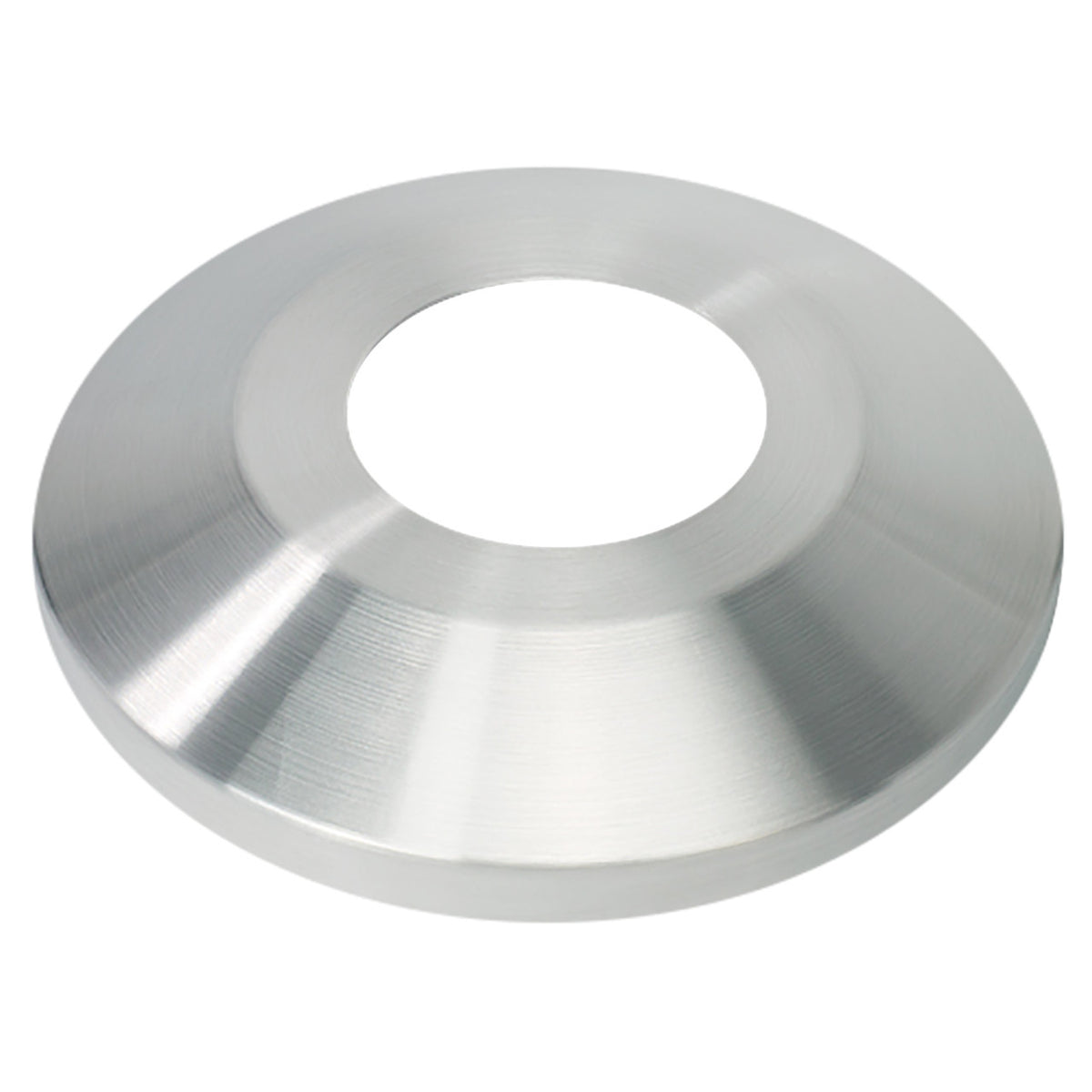 Metal circular flash collar for flagpole.  