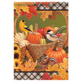 Carson Fall Banner Flag - Basket of Autumn