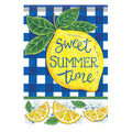 Carson Glittered Garden Flag - Sweet Summertime - 12.5in x 18in
