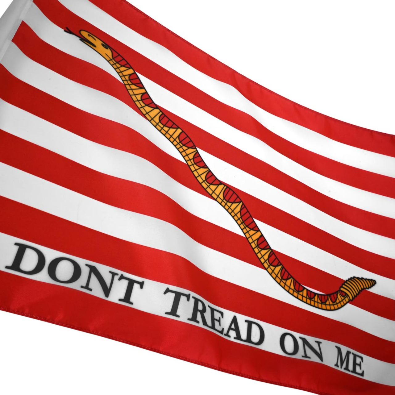 1st Navy Jack 12 x 18 inch (Don't tread on me flag)