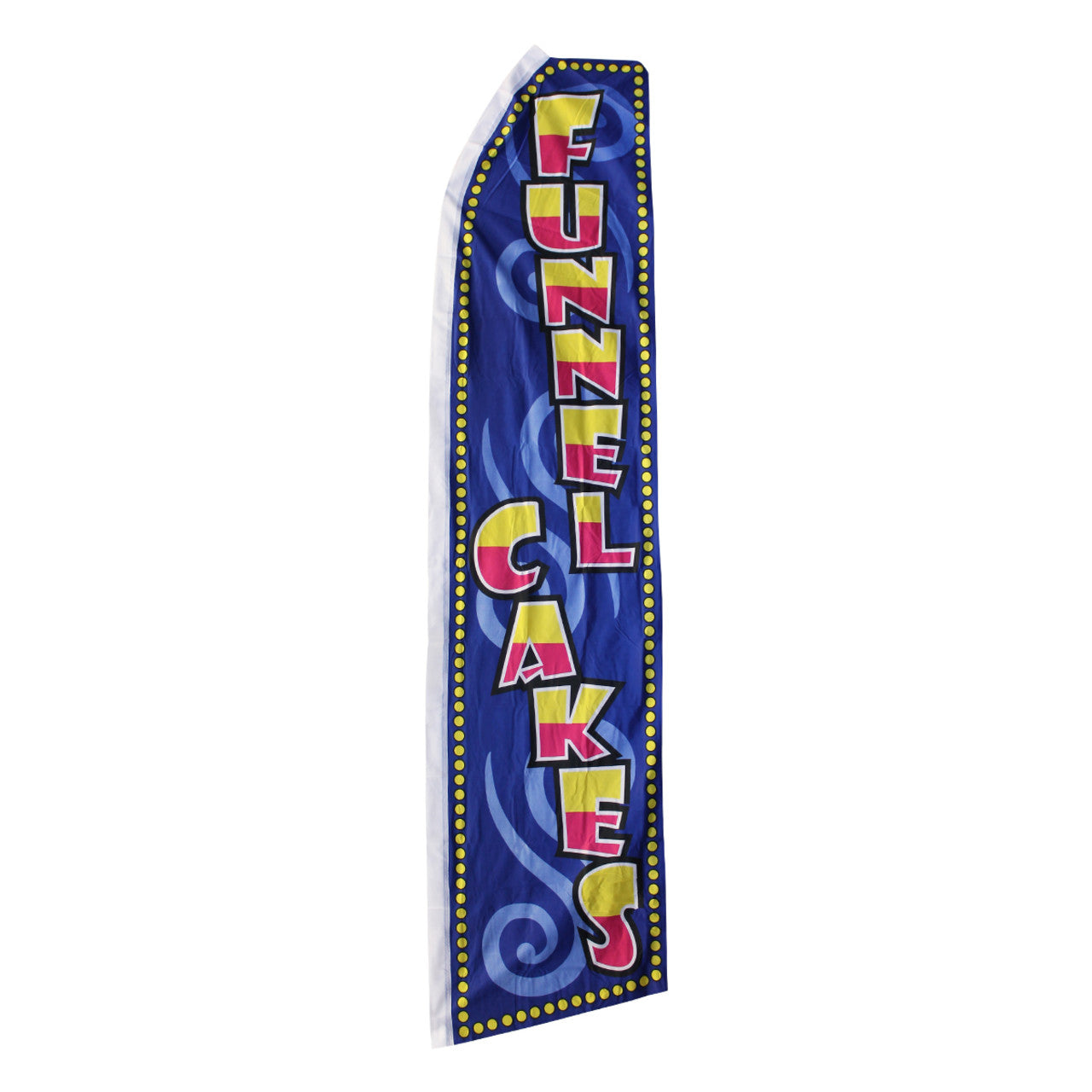 Funnel Cakes Swooper Flag - 11.5ft x 2.5ft