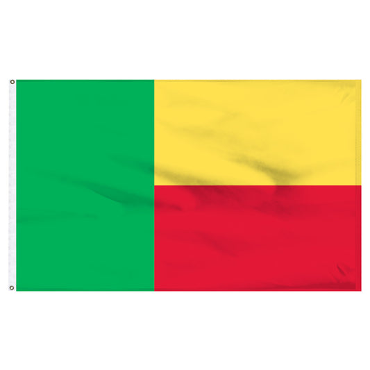Benin 4' x 6' Nylon Flag