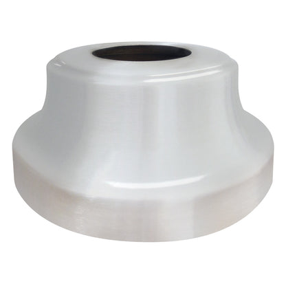 High Profile Trumpet Aluminum Flash Collar - For 3" Diameter Pole - 10" Outside Diameter