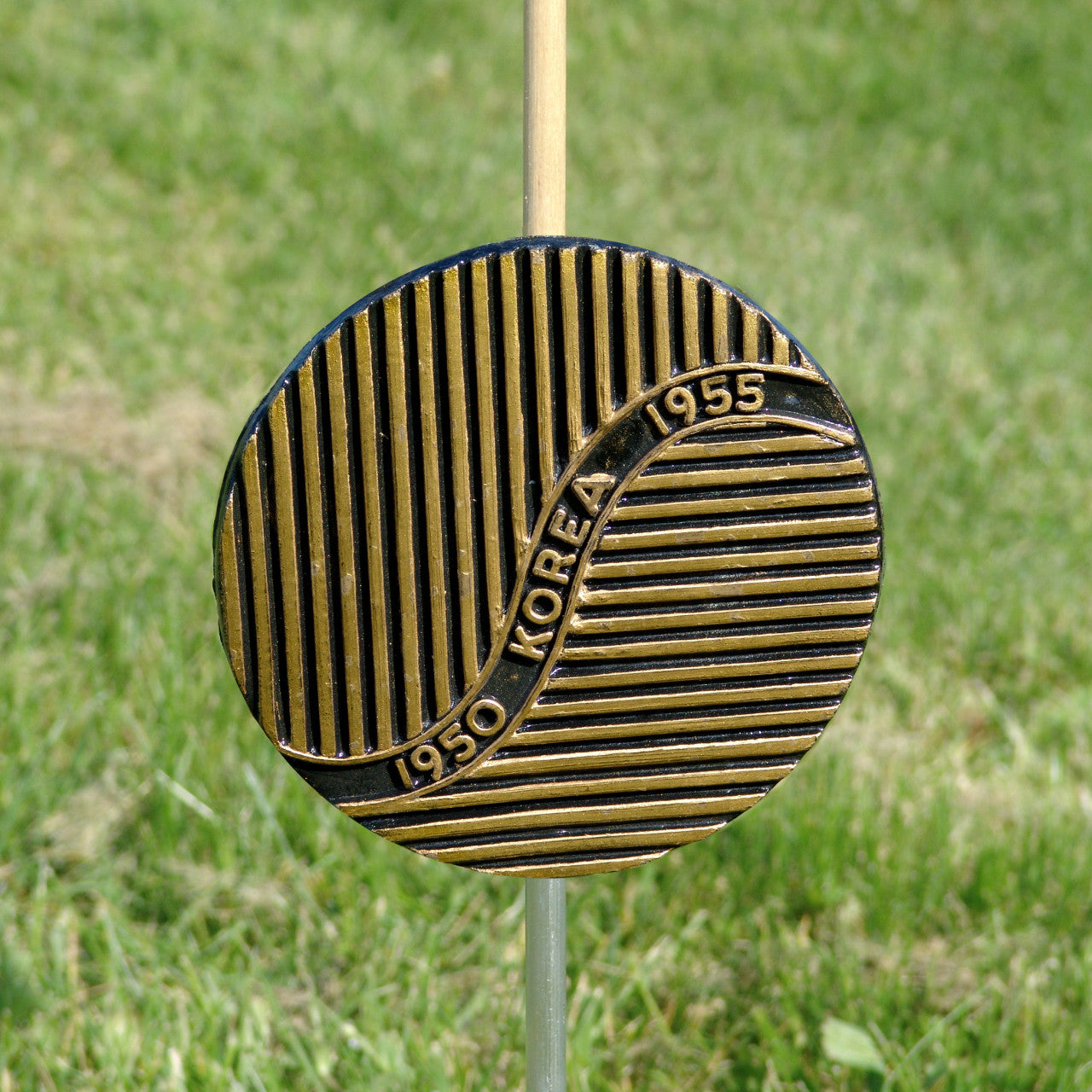 Korean Yalu River Grave Marker