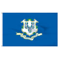 Connecticut Flag 5 x 8 Feet Nylon