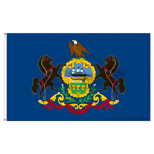Pennsylvania Flag 3' x 5' Nylon