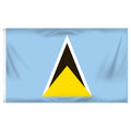 St. Lucia Flag 3ft x 5ft Printed Polyester