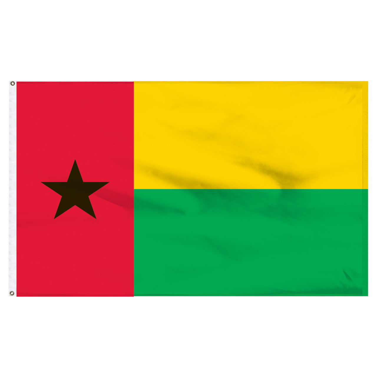 Guinea-Bissau 5' x 8' Nylon Flag