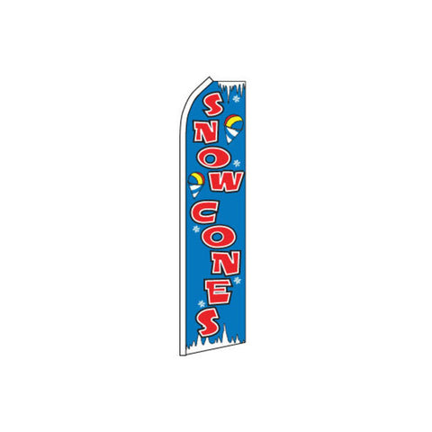 Snow Cones Swooper Flag – United States Flag Store