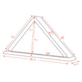 Roosevelt Burial Flag Display Case for 5' x 9.5' Flag