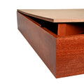 Madison Premium Flag and Certificate Display Case for 3' x 5' Flag - Cherry Finish