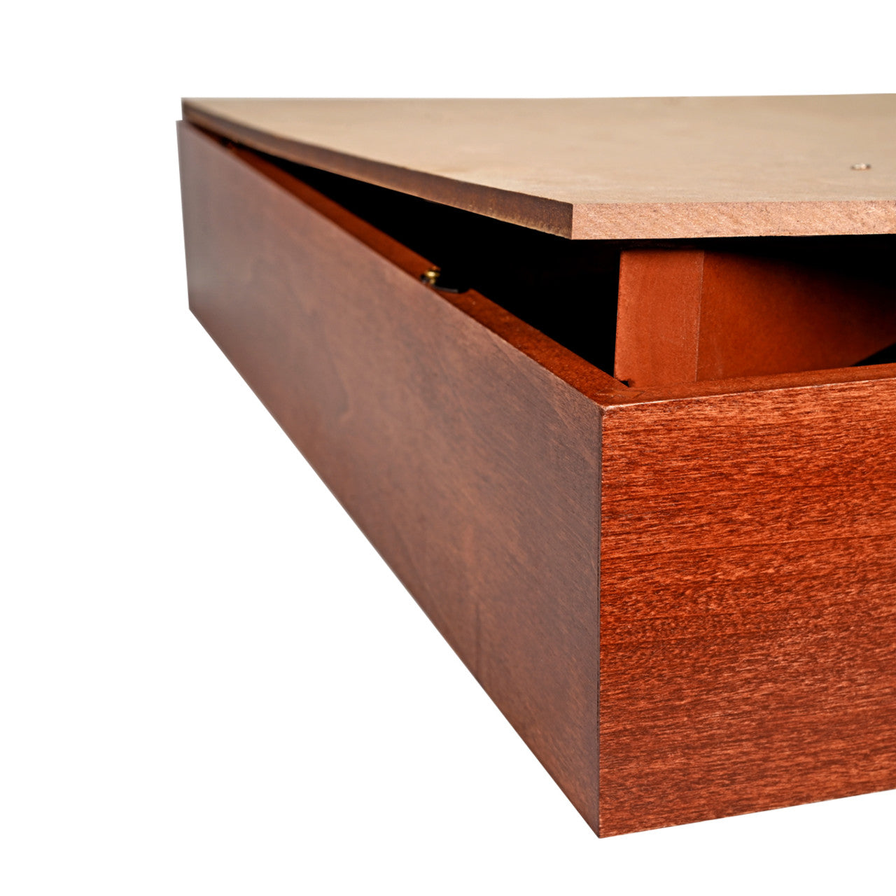 Madison Premium Flag and Certificate Display Case for 3' x 5' Flag - Cherry Finish