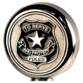 Motorcycle Flag Pole Decorative Topper - Police