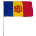 Andorra 12 x 18 Inch Flag