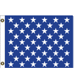 US JACK 18in x 25in Sewn Nylon Flag