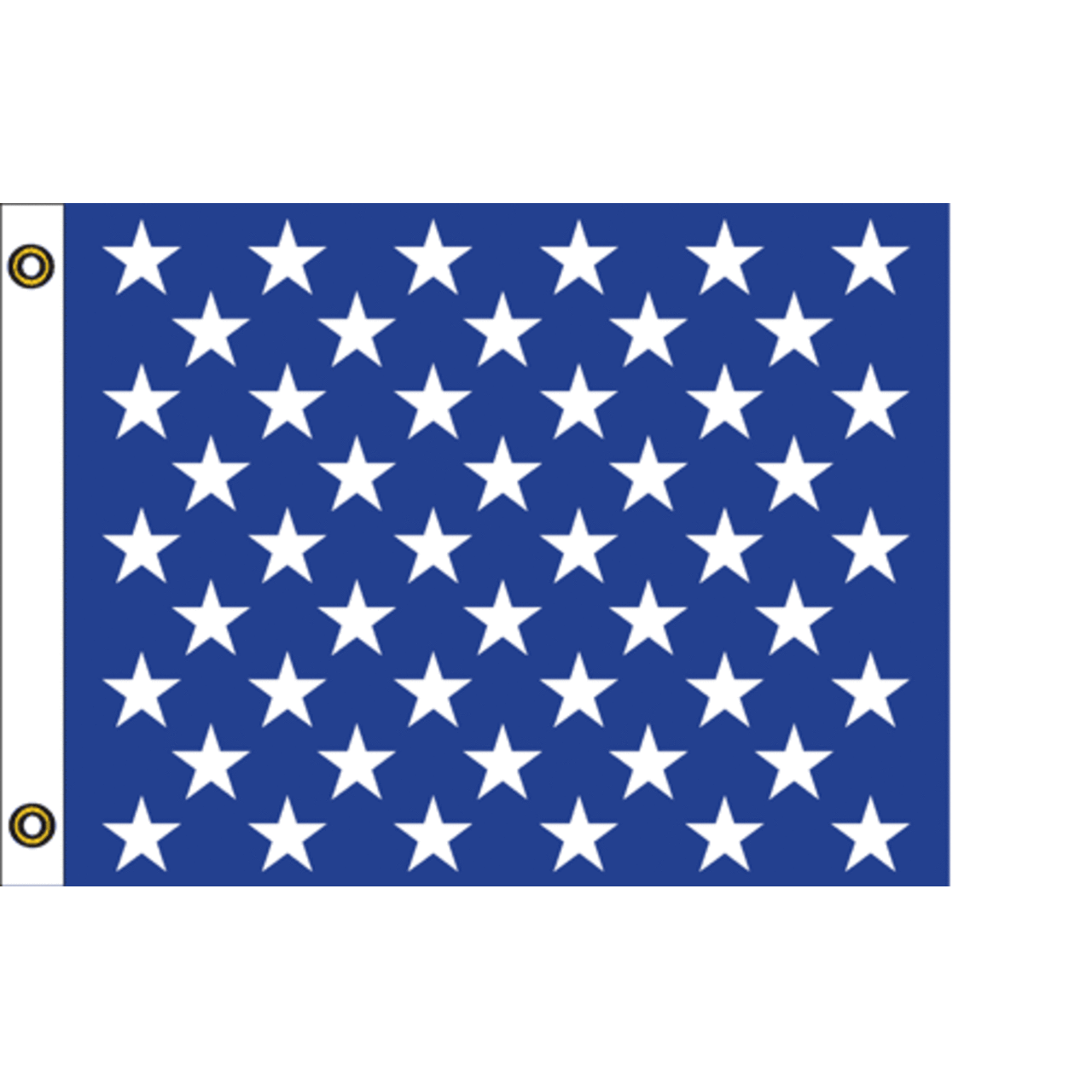 US JACK 18in x 25in Sewn Nylon Flag