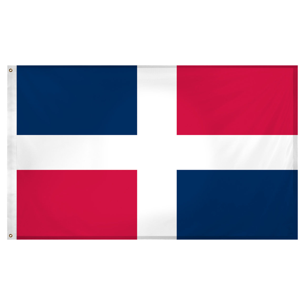 Dominican Republic Flag 3ft x 5ft Super Knit Polyester