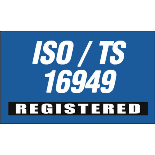 ISO/TS 16949 3' x 5' Nylon Flags - Secondary Image - United States Flag Store ISO/TS 16949 3' x 5' Nylon Flags