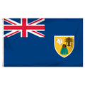 Turks & Caicos Flag 3ft x 5ft Printed Polyester