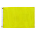 Solid Color FM Yellow Flag 12in x 18in Nylon Flag