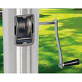 Xtreme Internal Reinforced with Winch Series 35ft 2 Sections Commercial Flagpole - .250in Wall Thickness - 8in Butt Diameter